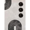 thumbnail image 3 of 1x Studio II 14x18 Black Modern Framed Museum Art Print Titled - Arch_drops_001, 3 of 5