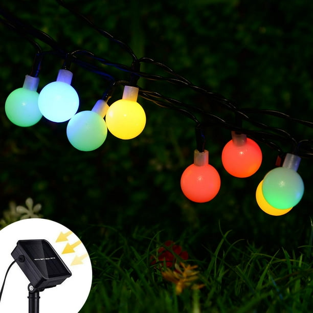 habitat multi coloured string lights