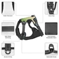 thumbnail image 6 of Haiem Adorable Kawaii Fennel Character Pattern No-Pull Dog Harness Reflective Front Clip Vest with Handle,Step-in Air Dog Harness,Adjustable 2 Metal Rings 4 Buckles-Large, 6 of 6