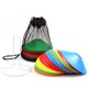 thumbnail image 2 of Juego de conos de disco para entrenamiento multideportivo con soporte de plástico para discos de juego de pelota de fútbol, 2 of 5