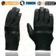 thumbnail image 6 of Milwaukee Leather MG7503 Men's Black Leather  i-Touch Screen Compatible Mesh Racing Motorcycle Hand Gloves W/ Reflector 3X-Large, 6 of 10