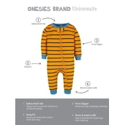 Onesies Brand Gender Neutral Footless Unionsuits, 3-Pack, Sizes 0/3 Months - 5T