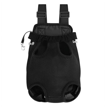 Uutvmp Pet Carrier Backpack  Adjustable Pet Cat Dog Carrier Backpack Travel Bag  Legs Out  Dog Carrier for Hiking Camping Travel  Sling Bag for Small Medium Dog Cat  M
