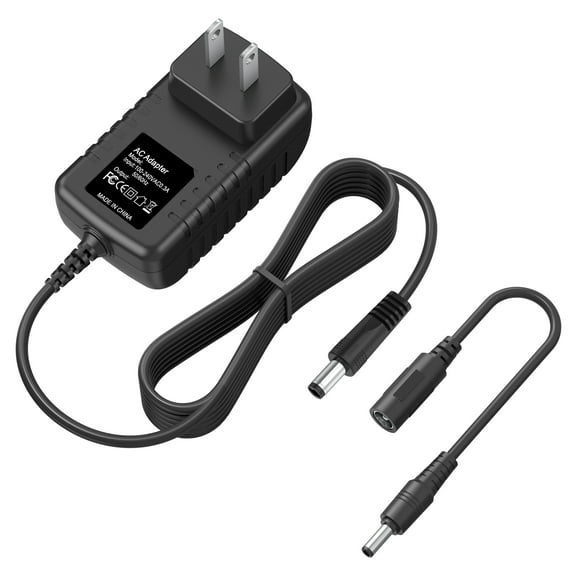 PGENDAR AC Adapter for Hyper Tough AQ75046G 8V Cordless Drill Charger EBS0075C0900500AUA