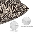 thumbnail image 3 of Kdxio Cotton Pillow Cases 20"x30" Pillowcases,Soft and Breathable Bedroom Pillow Cases-Leopard And Zebra1-No Pillow Core, 3 of 5