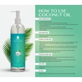 thumbnail image 4 of Pursonic CNO16 Huile de Noix de Coco Fractionnée Pure 14 oz - Non Grasse, 4 of 4