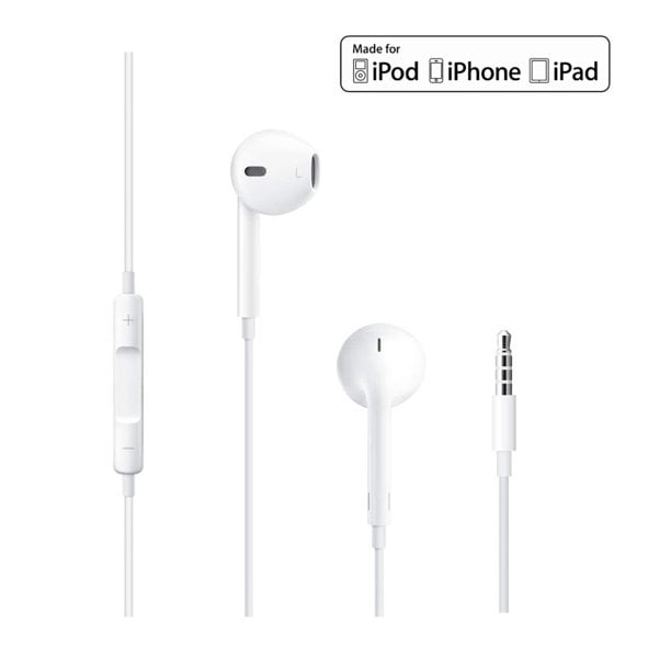 regular apple earbuds