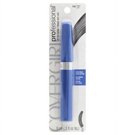 Covergirl All-in-one Smudgeproof Mascara Curved Brush 110 Black