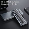 thumbnail image 2 of Ensemble de Tournevis Multi-Usages 50 en 1 avec Étui de Rangement, 2 of 8
