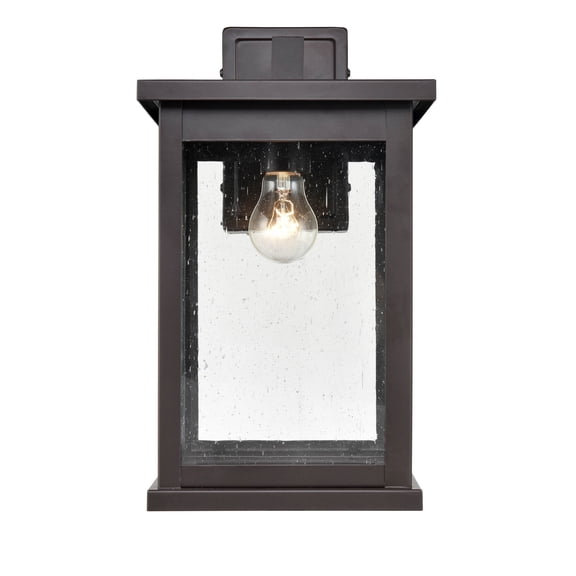 4121-PBZ Millennium Lighting Bowton - 1 Light Outdoor Wall Sconce-15.25 Inch Tall and 8.5 Inch Wide-Powder Coated Bronze Finish
