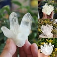 thumbnail image 3 of Natural Clear Cluster Crystal Quartz Healing Specimen Reiki Mineral7 U4F3, 3 of 6