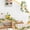 B, variant on AUHomi 6.56FT Artificial Rose Garlands Rose Vines Leaves Banners Hanging Floral Garland Fake Rose Flower Vine Wall Decorations (1PC, B)