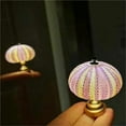 thumbnail image 2 of SkyAuks DIY Sea Urchin Night Light, Sea Urchin Shell Night Lamp, Funny Beach Themed Night Light Animal Night Lamp, Nightstand Lamp Creative Led Night Light for Desktop Ornament (Purple), 2 of 6