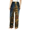 thumbnail image 6 of Rich Christmas Tree Pajama Pants Women - Soft Breathable Sleep & Lounge Pants for Women, Comfy Casual Pj Pants Bottoms with Pockets, 6 of 7