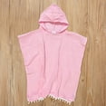 thumbnail image 2 of Ticikt Kids Beach Towel for Boys Girls, Hooded Bath Towel Wrap, Toddler Pool Towel with Hood,Color:Red,Size:1-6 Years, 2 of 7