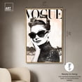 thumbnail image 4 of Classic Icon Cover Tan Canvas Print Fashion Art by Art Remedy, Gold Frame, 36 x 54, 4 of 6