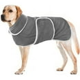 thumbnail image 3 of Hearth & Gear Thickened Winter Warm Bathrobe Soft Absorbent Towel Material After Bath Drying Robe Gown Cozy Comfortable Apparel For Small Medium Large Animals Pet Clothes Hangers Small Pet Clothes, 3 of 5