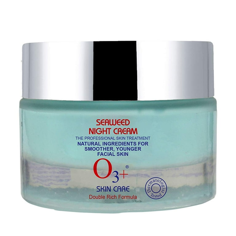 O3 Seaweed Night Cream Deep Face Moisturizer for Pore Minimizing
