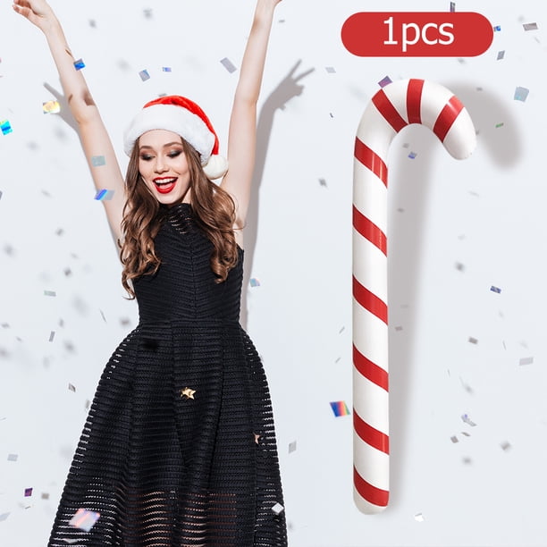Bastones de caramelo inflables para decoración de Navidad 1 15 piezas 90cm Tmvgtek para exteriores suministros 2022