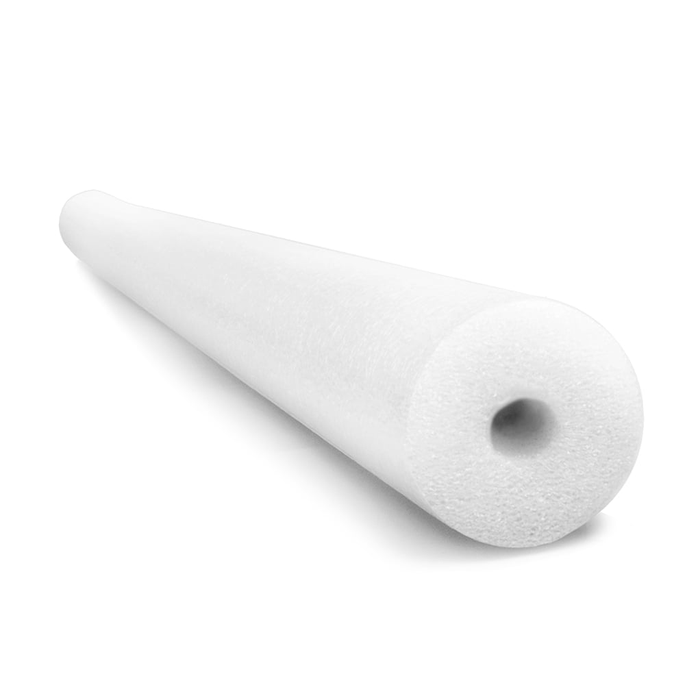 white pool noodles