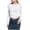 White Shirts, variant on CAIVO Autumn/Winter Slim Fit One Shoulder Long Sleeve T Shirt For Women Versatile Tops Summer Blouse Versatile Solid Color Back To School Dailywear