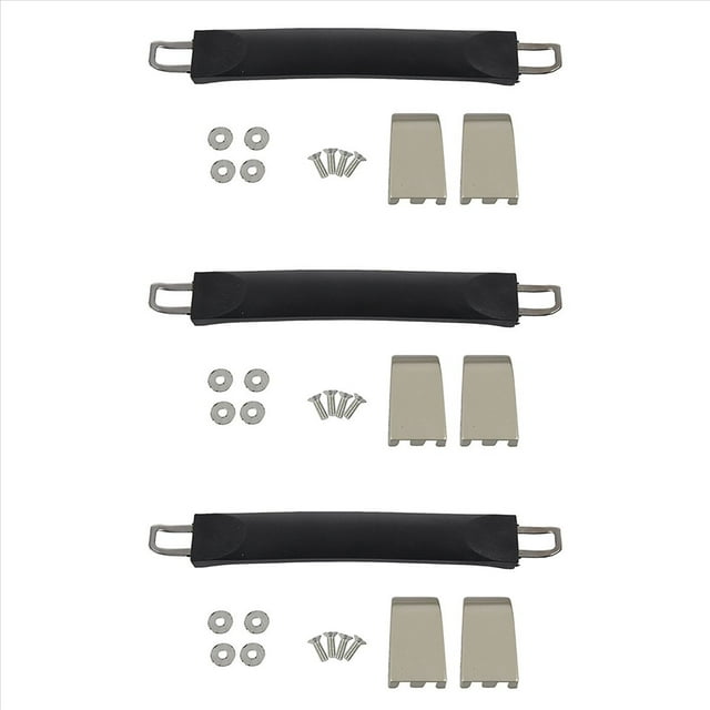 3X Manija para Maleta, Maleta para Maleta Manija Flexible de 25 cm Correa de Repuesto Manija Reemplazo del Manejar