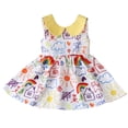 thumbnail image 1 of Vestido para niña pequeña, vestidos de verano para niñas, falda cómoda, vestido de tirantes, ropa para niña pequeña, 1 of 6