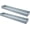 Gray(2 Pack), variant on 2 Pack 8x2x1FT Galvanized Raised Garden Beds Kit Outdoor Metal Gardening Planter Box for Vegetable Elevated Flower Herbs,Silver