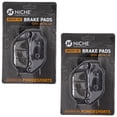 thumbnail image 1 of Niche Rear Brake Pad Set for Honda CRF250L Semi-Metallic Motorcycle 2 Pack 519-KPA2461D, 1 of 5