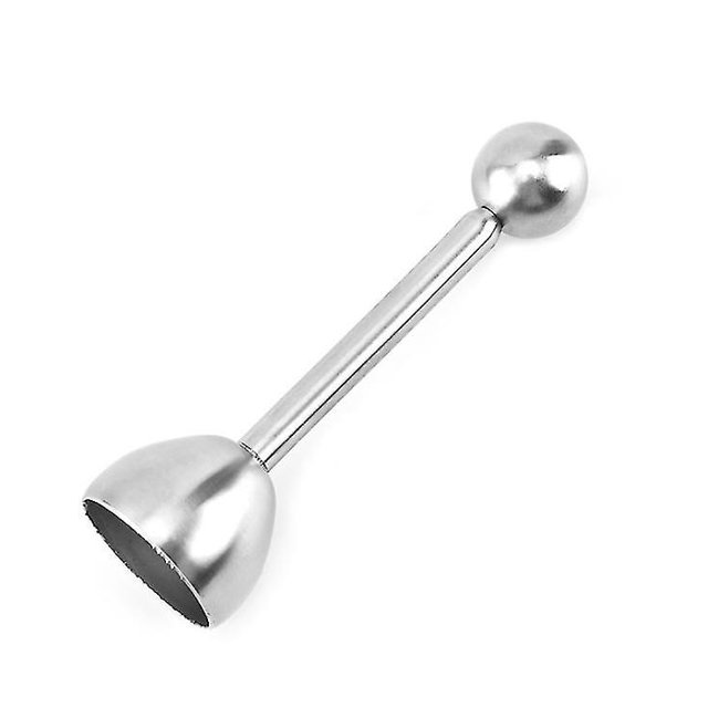 Tijeras de acero inoxidable para cortar huevos, abridor de huevos crudos hervidos Feliz Sencillez