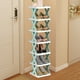 thumbnail image 5 of Estantería de almacenamiento de plástico azul, multicapa, desmontable, organizador para zapatos y plantas, ideal para sala de estar (1 pieza). Rkxzt, 5 of 8
