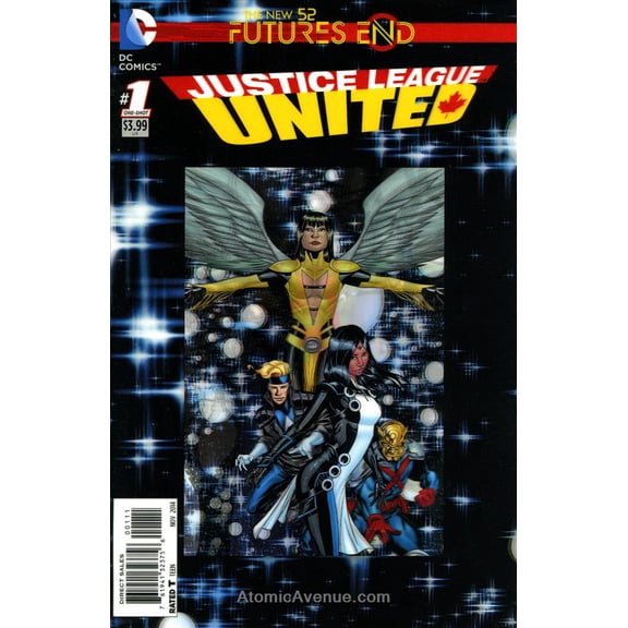 Justice League United: Futures End #1 VF ; DC Comic Book
