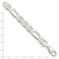 thumbnail image 3 of Sterling Silver 10.65mm Figaro Anchor Chain (Weight: 37.74 Grams, Length: 9 Inches), 3 of 3