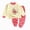 H01-Watermelon Red, variant on TOWED22 Toddler Baby Boy Clothes Color Blocking Outfits Fashion Fall Winter Sweatshirt Sweat Pant Kids Tops Shirt Pant Sets Size:4-5 Y,Color:Yellow