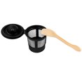 thumbnail image 3 of Taza De Filtro De Café Reutilizable Con Cuchara, Colador De Café Estable, Accesorios De Cocina, Suministros Para El Hogar, Piezas De Espresso Para Uso Doméstico Inevent HA021432-00, 3 of 6