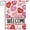 valentines love 12x18, variant on Lanola Happy Valentines Day Garden Flag 28x40 Inch Double Sided Outside, Love Hearts Valentine Decorations Burlap House Flags Rustic Anniversary Yard Welcome Outdoor Farmhouse