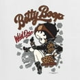 thumbnail image 5 of Wild Bobby Biker Betty Boop Wild One MC Motorcycle Betty Boop Women’s Standard V-Neck Tee, White, Small, 5 of 5