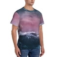 thumbnail image 5 of Rocae Boat Lighthouse Storm Waves for Men's Moisture-Wicking Crew Tee - T-Shirt for Sports, Outdoor Activities, and Casual WearMedium, 5 of 9