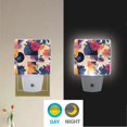 thumbnail image 2 of Yayeee LED Plug in Night Light for The Home with Auto Dusk to Dawn Light Sensors, 2 Pack, Flowers Pattern Style, 2 of 6