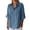 X138 BU1, variant on Women T-Shirt Solid Color Long Sleeve Lapel Neck T-Shirt Summer Fashion Women T-Shirt Size XL Green
