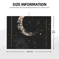 thumbnail image 2 of Fotbe Abstract Starry Sky Moon Alfombrilla de Secado para Cocina con Estampado, 18x24 Pulgadas, 2 of 7