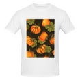 thumbnail image 4 of Bingfone Orange Pumpkin Men'S Loose Fit Short-Sleeve Pocket T-Shirt, 4 of 7