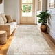 thumbnail image 2 of SONORO KATE 2'x6' Alfombras de Pasillo, Alfombra Interior Suave Antideslizante Vintage Oriental Lavable a Máquina, Beige, 2 of 6