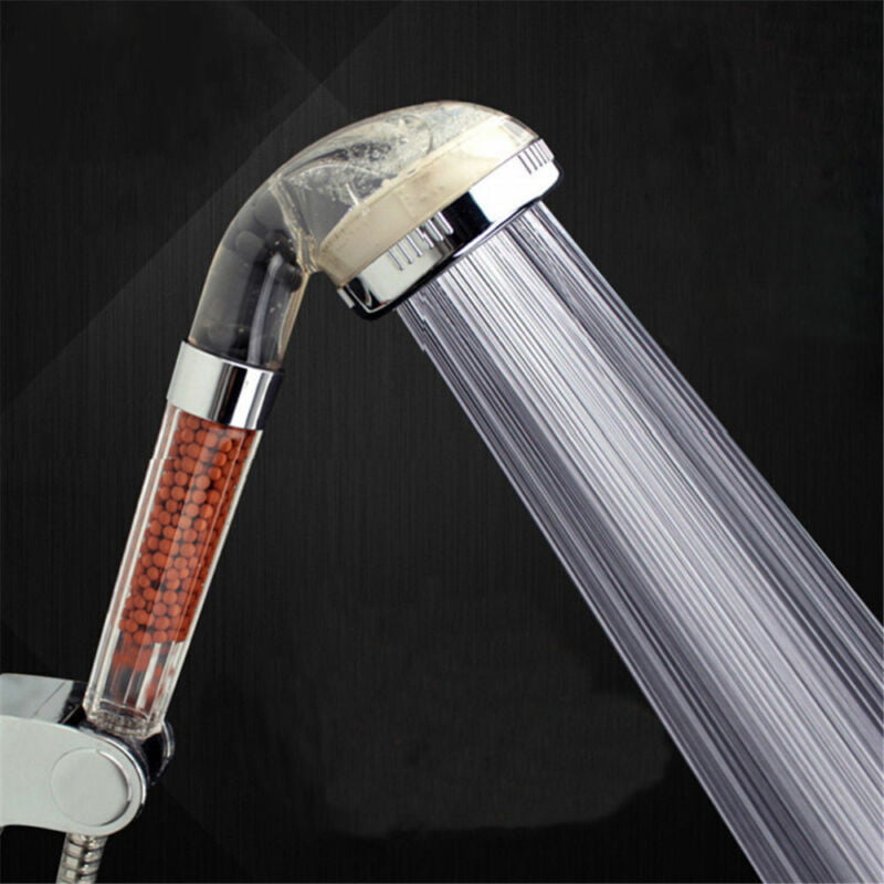 Anion SPA Filtration Shower Head Bathroom Water Saving Filter Handheld Nozzle 