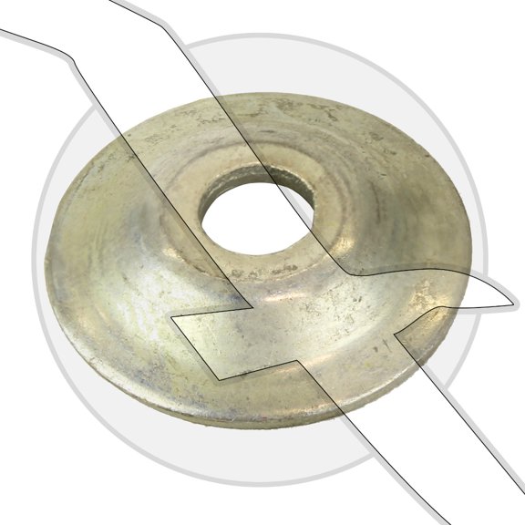 Johnson Evinrude Outboard Motor Plate & Screw Assembly 0434757 434757