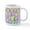 White, variant on CafePress - Pastel Colored Easter Eggs Mugs - 11 oz Ceramic Mug - Novelty Coffee Tea Cup