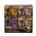 thumbnail image 4 of Kurt Adler 2000-Light 65-Foot Cluster Garland with Multi-Color LED Lights, 4 of 4