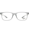 thumbnail image 2 of Ray-Ban Optical 0RX8903 Optical Full Rim Square Unisex Eyeglasses - Size 53 (Matte Trasparent Grey), 2 of 3
