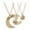 Gold, variant on YYKihy New Creative Letter Good Sister Pendant Little Middle Big Sister Spliced Love Necklace