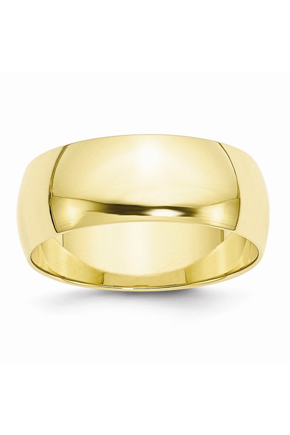 10KY 8mm LTW Half Round Band